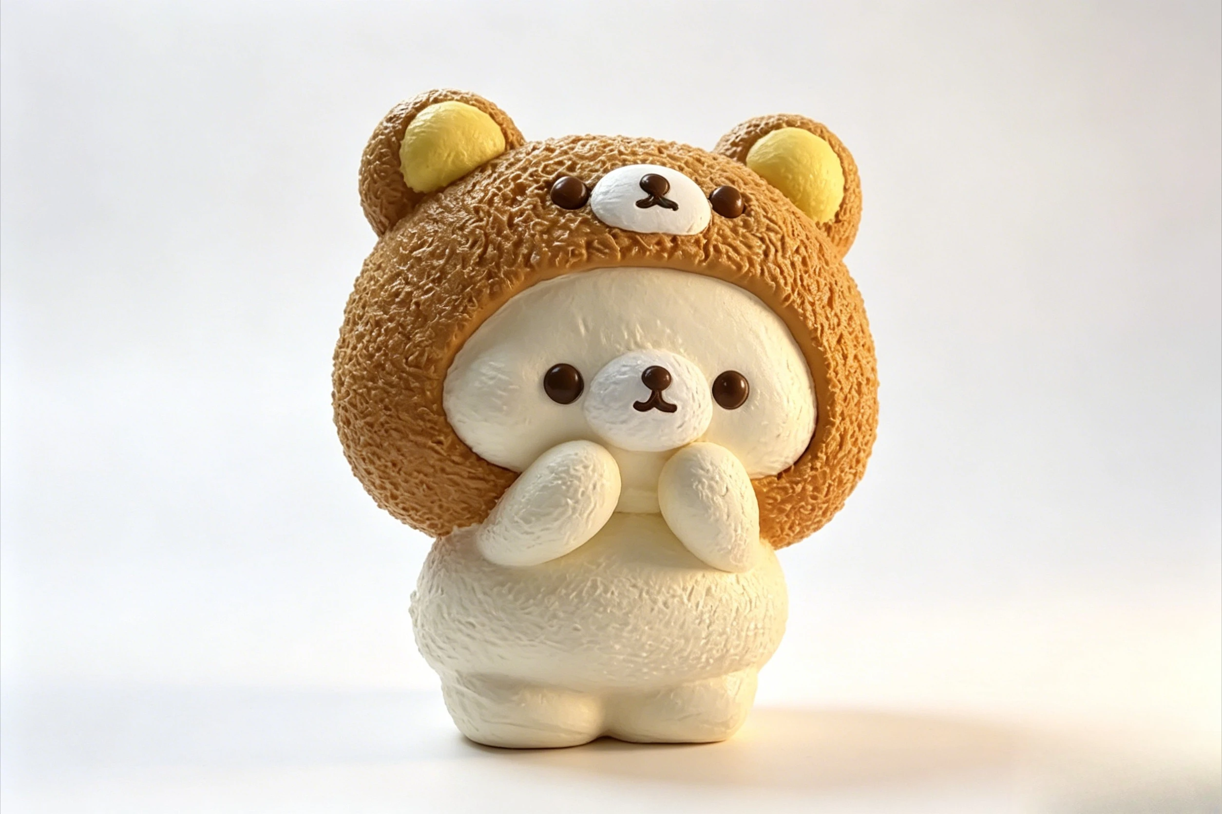 2026 New Kawaii Rilakkuma Bear Mochi Squishy Toy Soft Squeeze Fidget Toy Cute