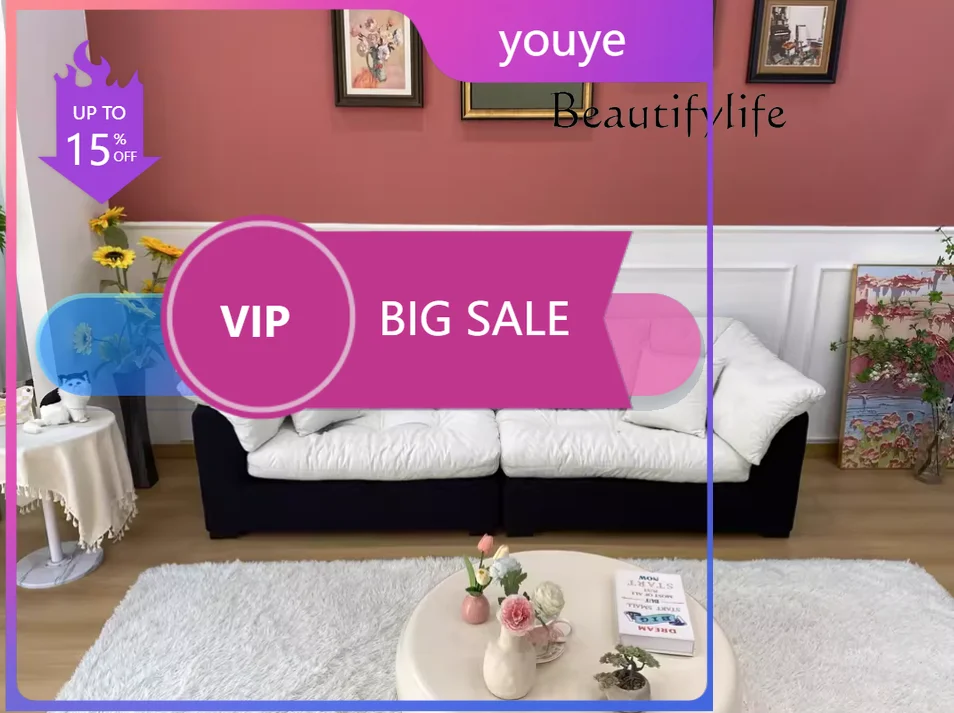 

Диван A45 в стиле французского ретро из синельного вельвета для гостиной, прямой, для небольшой квартиры, комфортный, высококачественный, новый