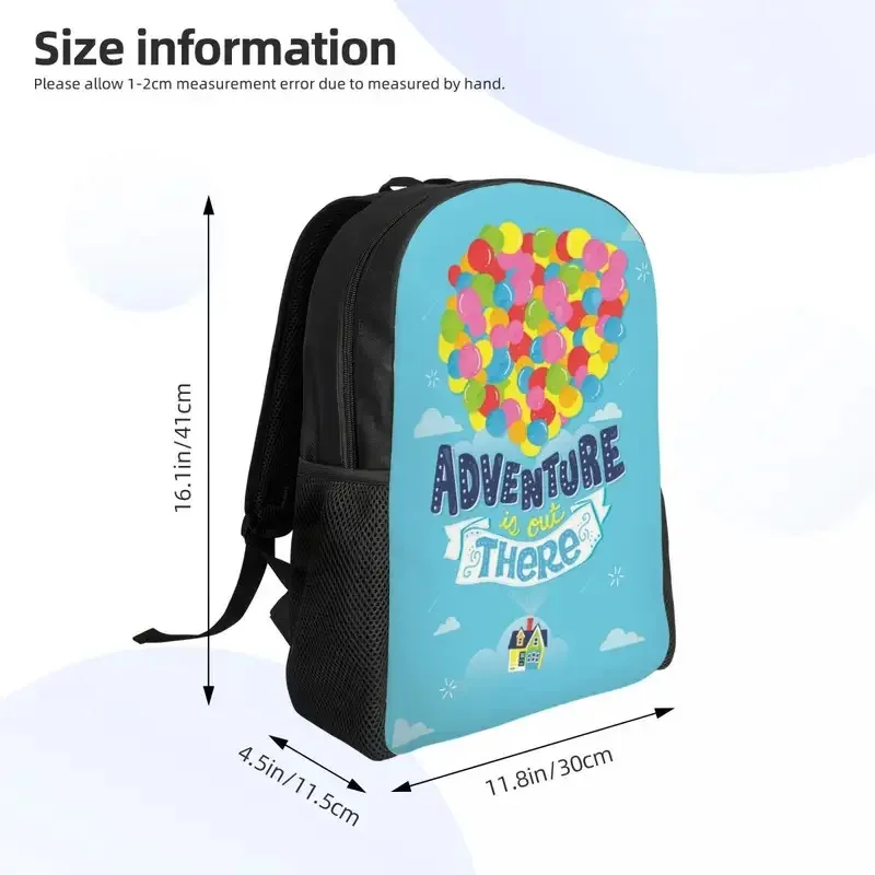 2026 Customized Adventure Is Out There Backpacks Women Men Casual Bookbag For College School Classic Quotes Bags view 3