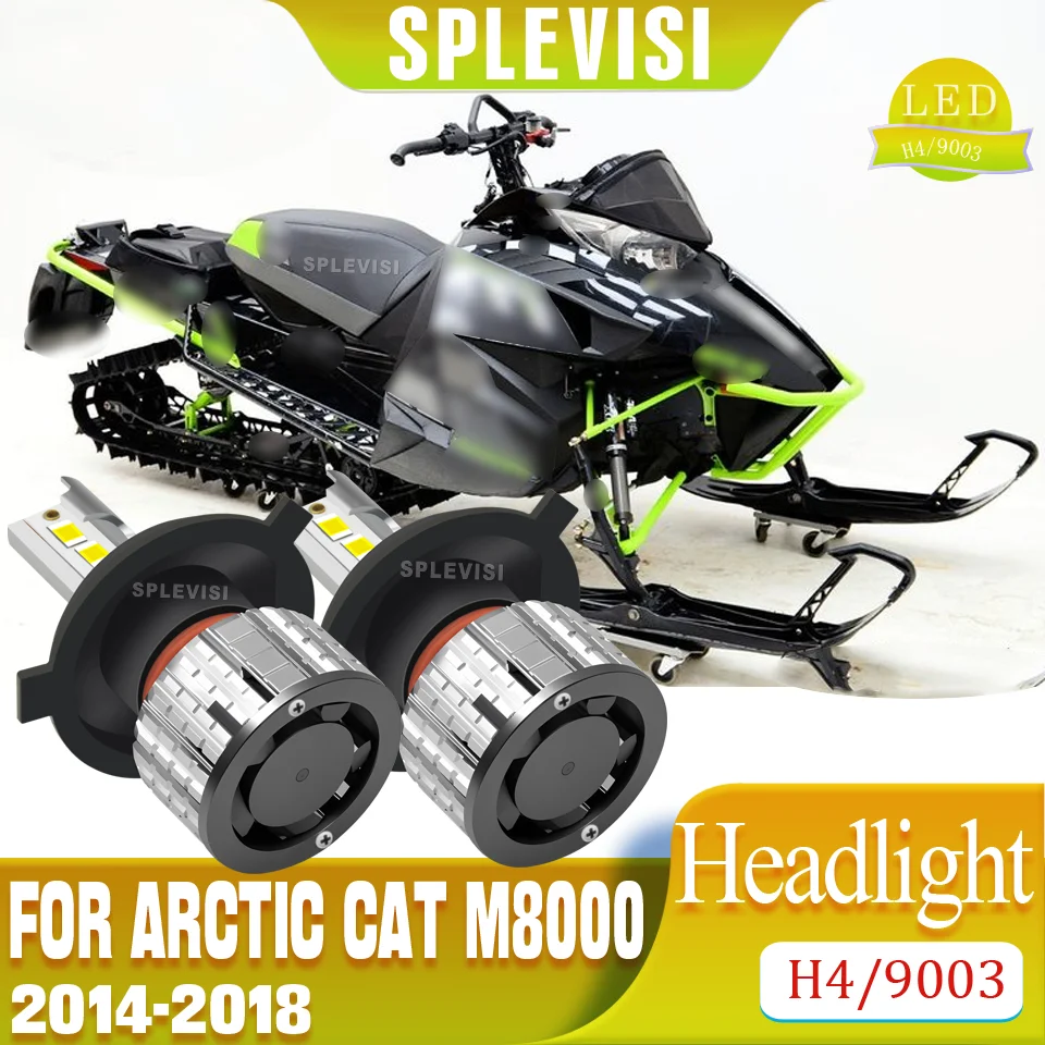 

3-Year Hassle-Free Warranty Durable and Long-Lasting LED H4 motorcycle Headlight For Arctic Cat M8000 2014 2015 2016 2017 2018