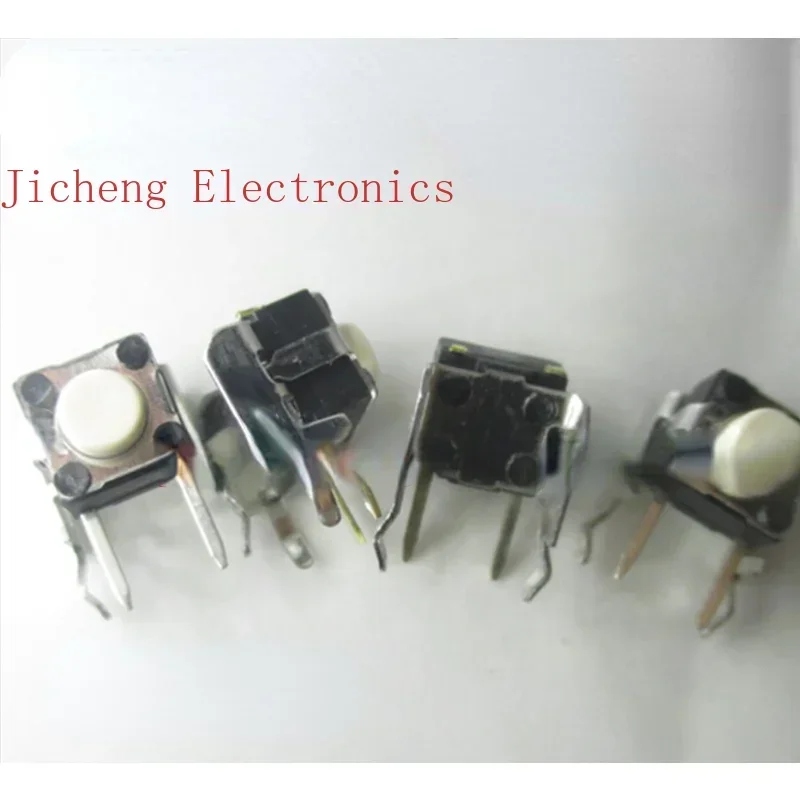 10PCS Japanese Original 6*6*5 Light Touch Switch Monitor With Bracket Power Button Is Directly Inserted Into 2 Pins