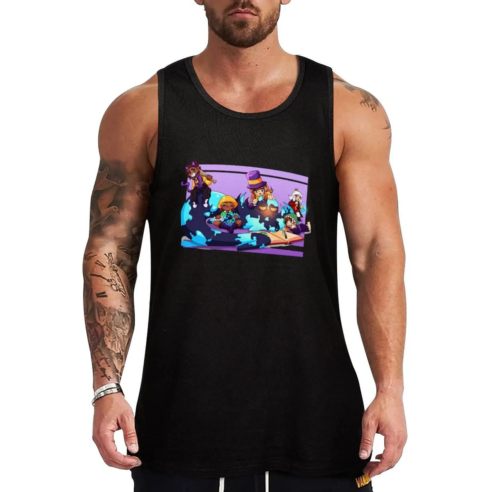 

A Hat in Time Party Mode Tank Top Muscle fit Men's gym gym men Fitness men clothing