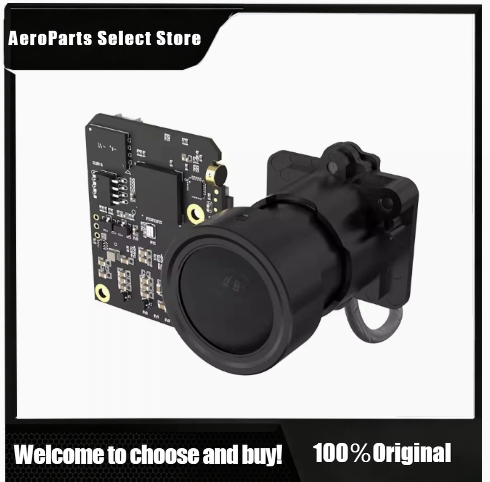 AP1RunCam Run Cam Night Cam Prototype Night Cam FPV Camera 1/1.8'' Sensor 2.7K Resolution MP4 Video Format For RC FPV Drone Part