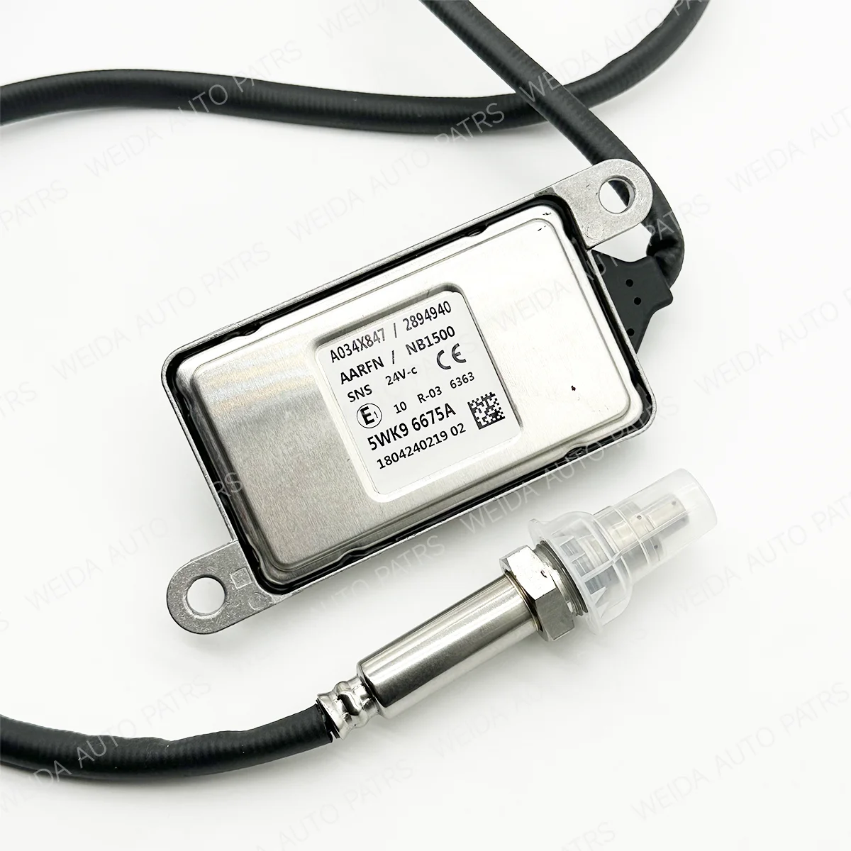 5WK96675A 2894940 A034X847 High Quality FOR NGK Probe  NOX Oxygen Sensor  For Cummins Volvo DAF XF Truck 24V Euro 5