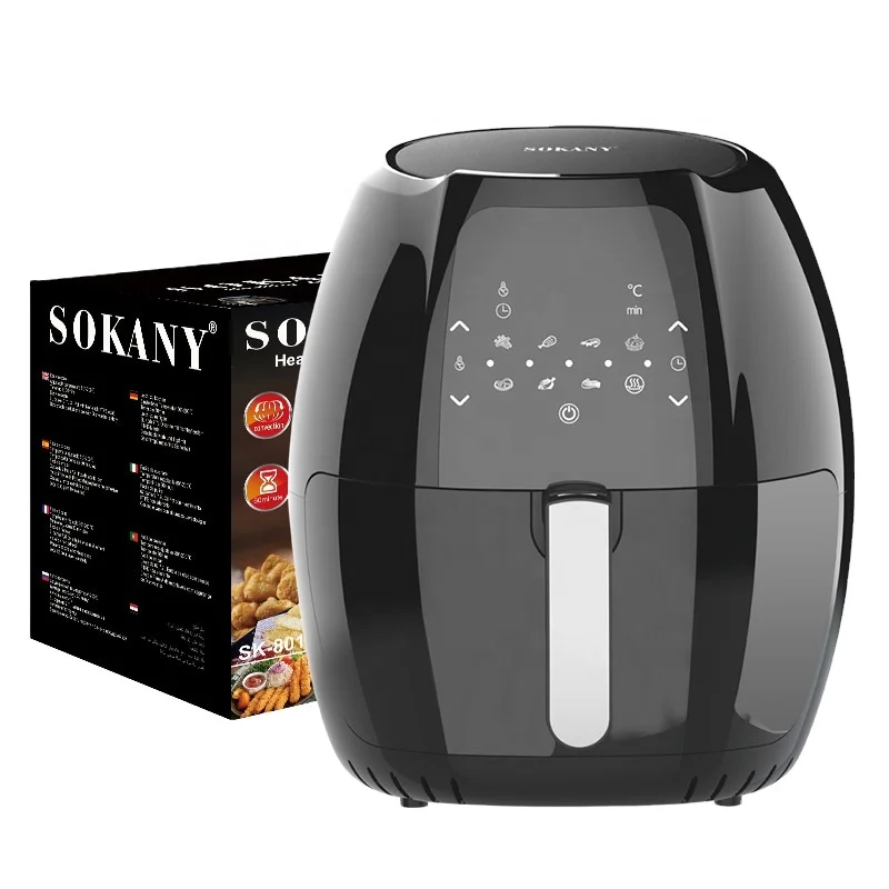 for Sokany 8014 Overheating protection air fryer high quality  electric air fryer Adjustable temperature fryer