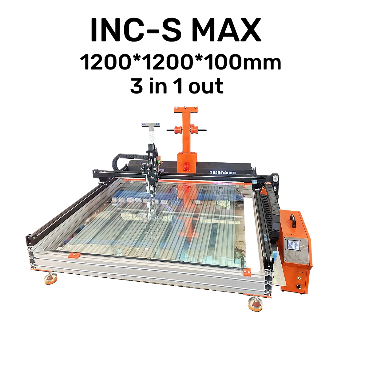 2024 New Large Scale 1200mm*1200mm*100mm Outdoor Business Sign Printer 3d Printer For Advertising Sign