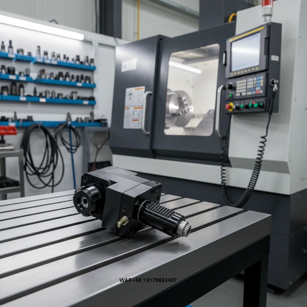 VDI Series Driven Tool Holders From GPM VDI30-offset-DIN 5480-ER25-NH85 Live Tool Holder for CNC Turing Milling Lathe