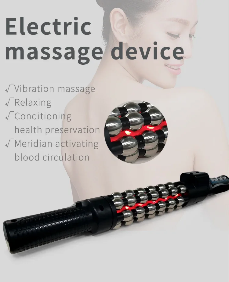 Infrared Heating Roller Anti Cellulite Inner ball Massage Roller Body Shaper Lymphatic Drainage Machine