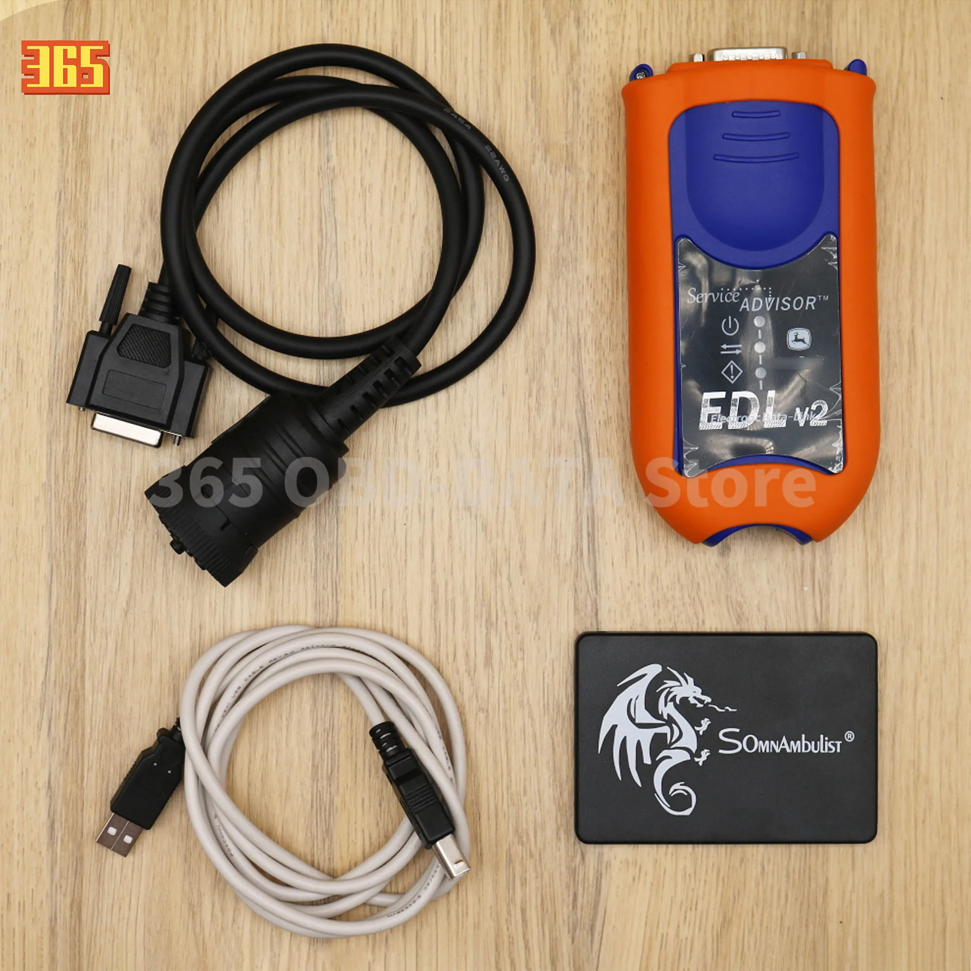 EDL V2 Electronic Data Link Agriculture Tractor Construction Diagnostic Tool For JOHN DEE