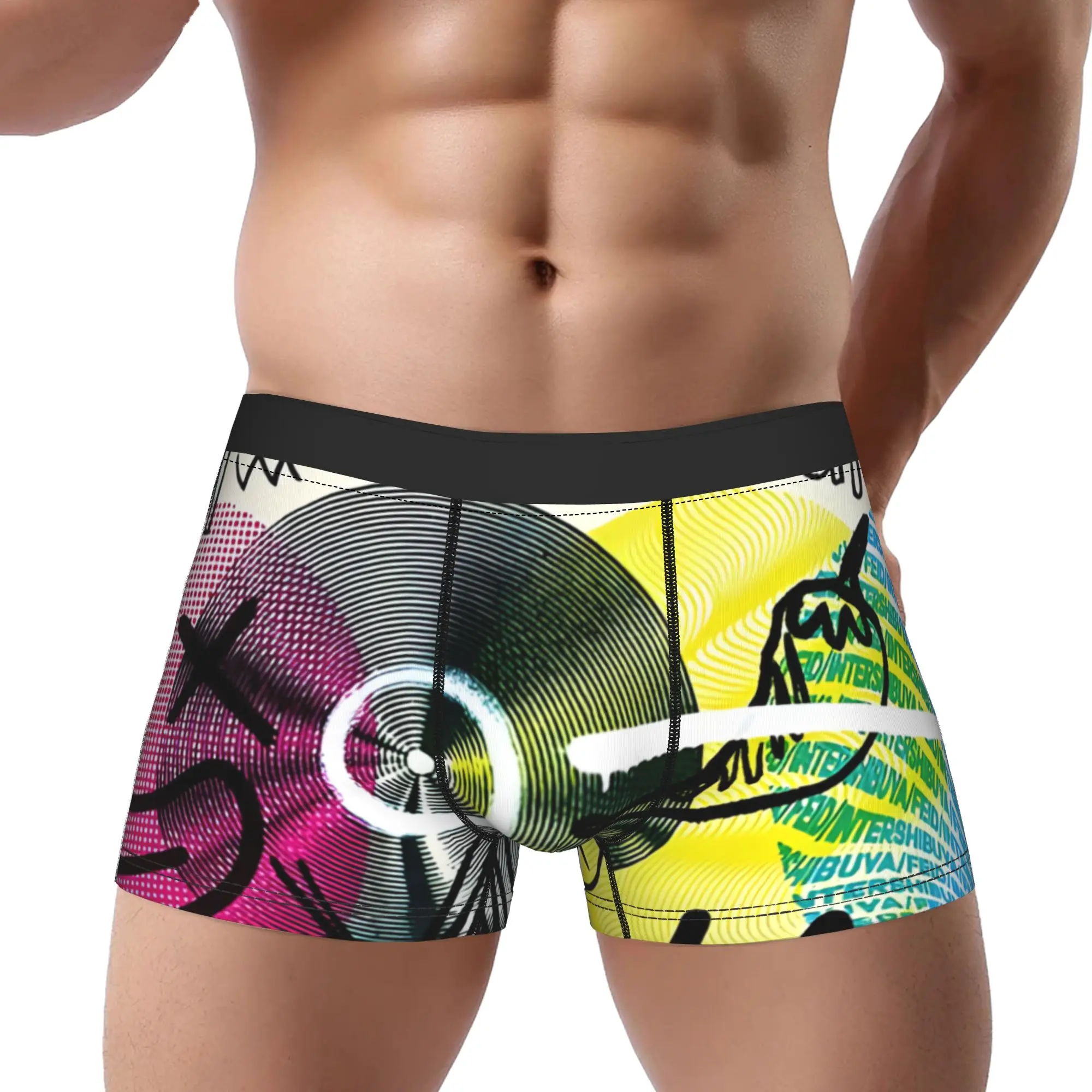 1piece Inter Shibuya Ferxxo Edition  Underpants Homme Panties Male Underwear Comfortable Shorts