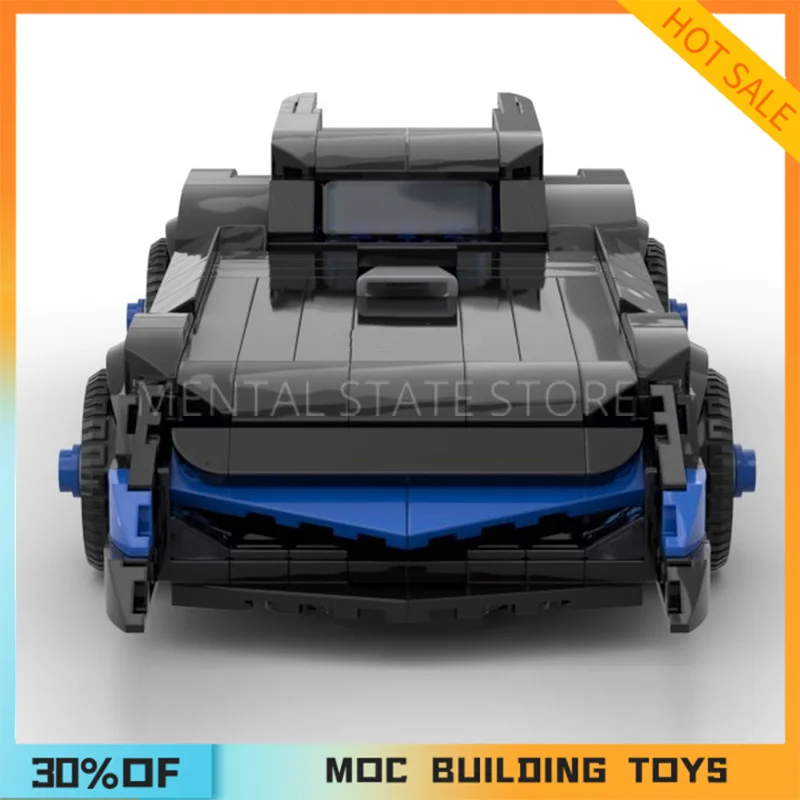 

[397PCS] Customized MOC Batmobile Creative Building Blocks Set STEM Educational Toys DIY Construction Model Kit Birthday Gifts