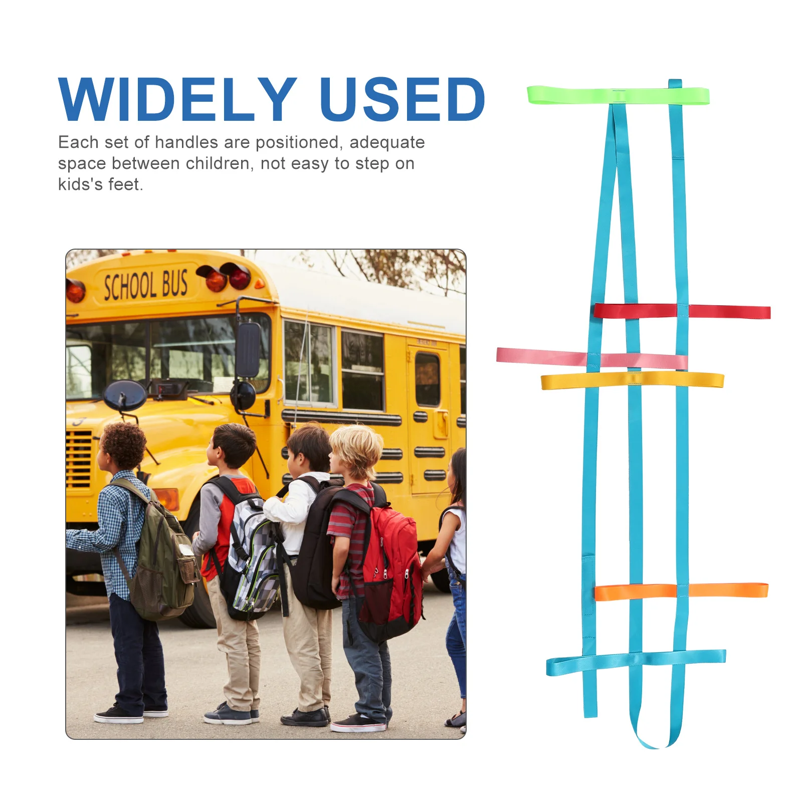 어린이 걷기 밧줄 분실 방지 견인 스트랩 어린이를위한 야외 안전 밧줄 유치원 그룹 활동 경량