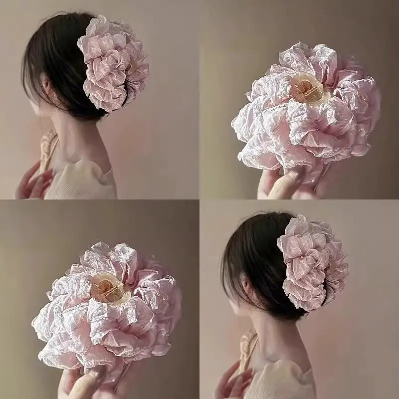 Modische Wolken-Blasen-Haarspange für Damen, Große Haarnadel mit Süßem und Hochwertigem Aussehen, Haarklammer für den Hinterkopf, Haaraccessoires für Mädchen – Detail 6