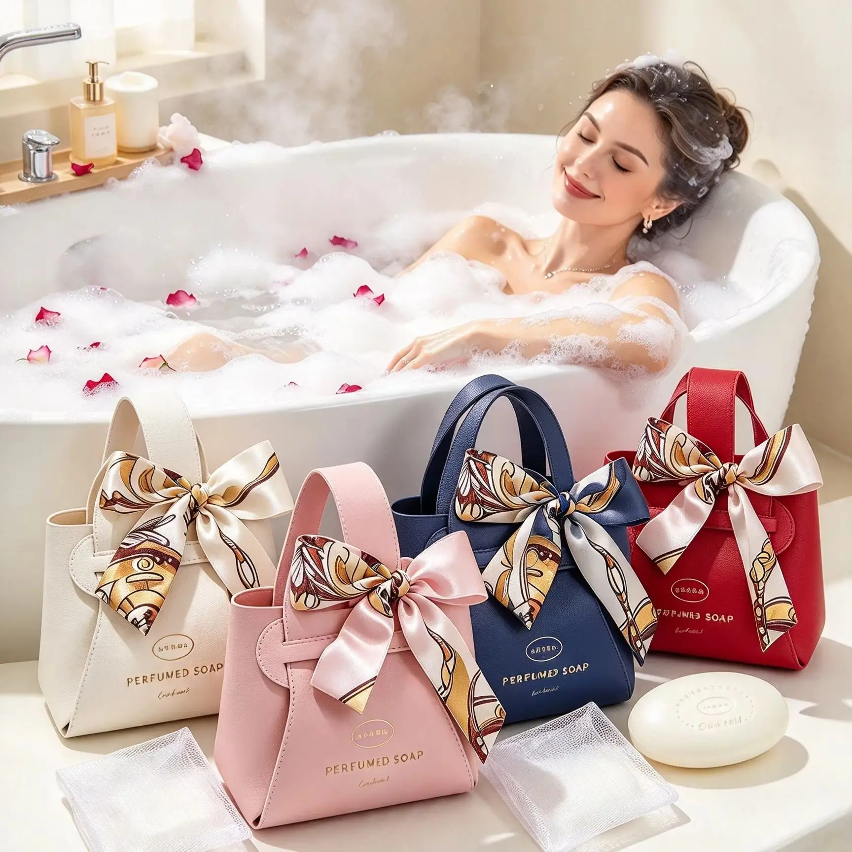 sabonete-artesanal-perfumado-sabonete-com-fragrancia-embalado-em-saco-de-presente-de-pu-e-com-laco-de-seda-limpeza-suave-lembrancinha-de-casamento-presente-de-natal