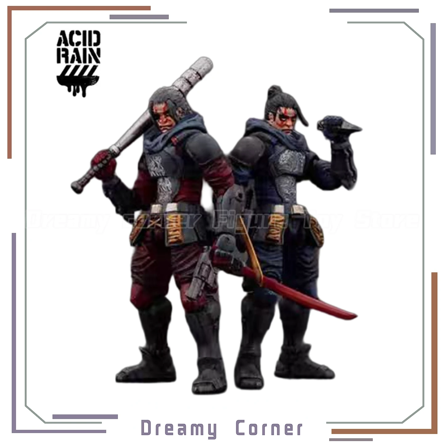 

【In Stock】Acid Rain 3.75-inch FAV-SP23 GEHIROU MISSHAKU & SHAKU-EN NARAEN 1:18 SCALE FULL ACTION FIGURES