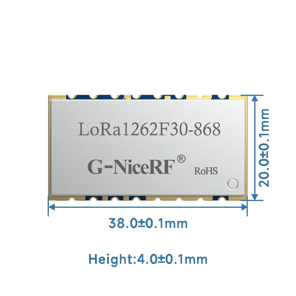 Modul RF jarak jauh 7KM CIP SX1262 daya tinggi 1.5 MHz 868 W 2 buah/lot