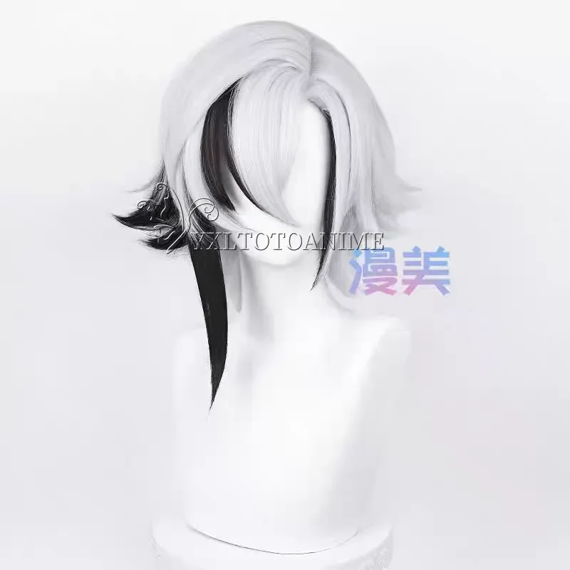 Новая версия Harlequin Косплей Костюм Genshin Impact Fatui The Knave Uniform Eleven Fatui Harbingers Arlecchino Outfit