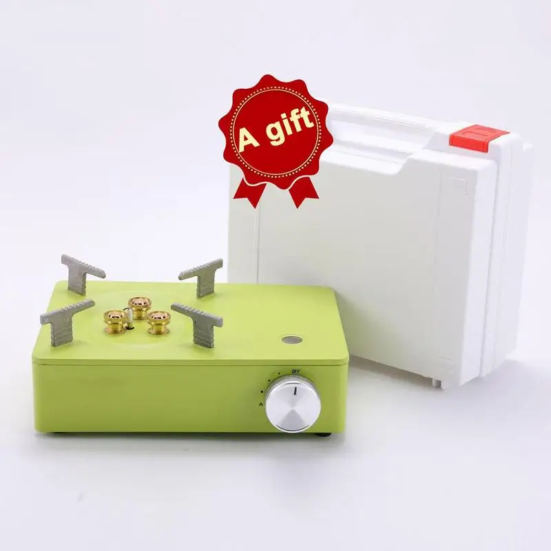 3500w Mini Camping Gas Stove Cassette Furnace Small Stove Windproof Embedded Installation Multi-stage Fire For Picnic Travel