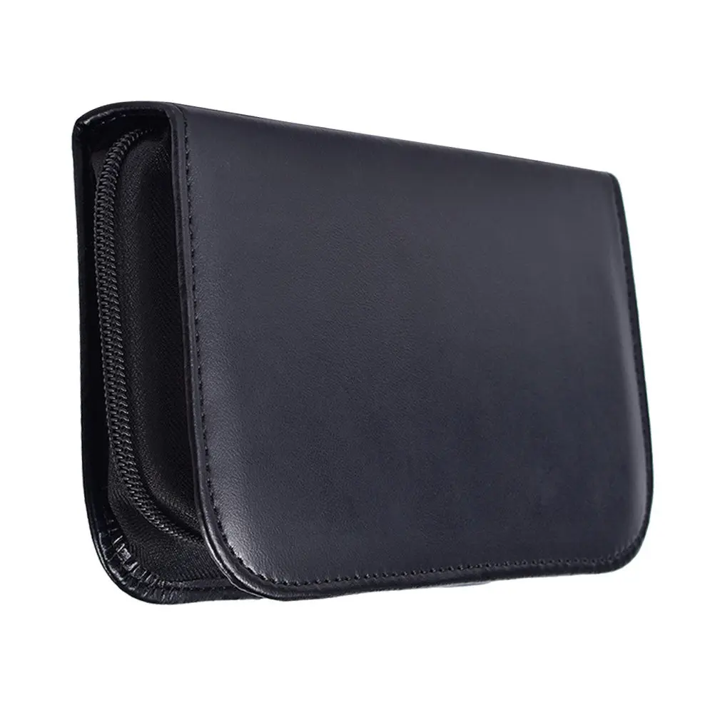 

1Pcs Blood Glucose Meter Storage Bag Black Portable Protective Case Crush Resistant Anti Shock Water Resistant Travel Business