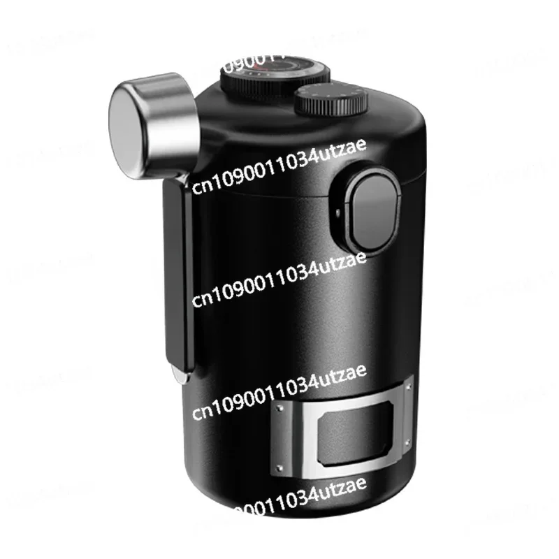 Small Steel Cannon Coffee Bean Sealed Tank Food Grade, Humidity Monitoring Double Layer Storage Tank