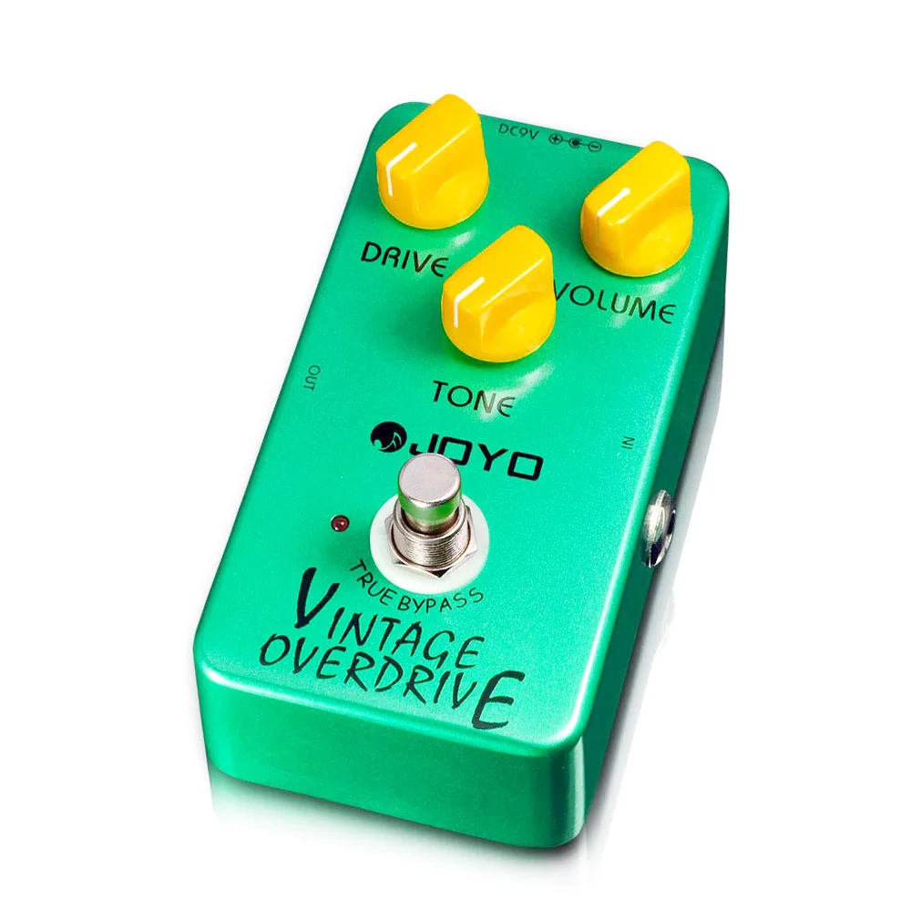 2Pcs JOYO JF-01 Guitar Vintage Overdrive Effect Pedal Warm Mild Smooth Overdrive Tone Electric Guitar Pedal with Sustain Effect view 3