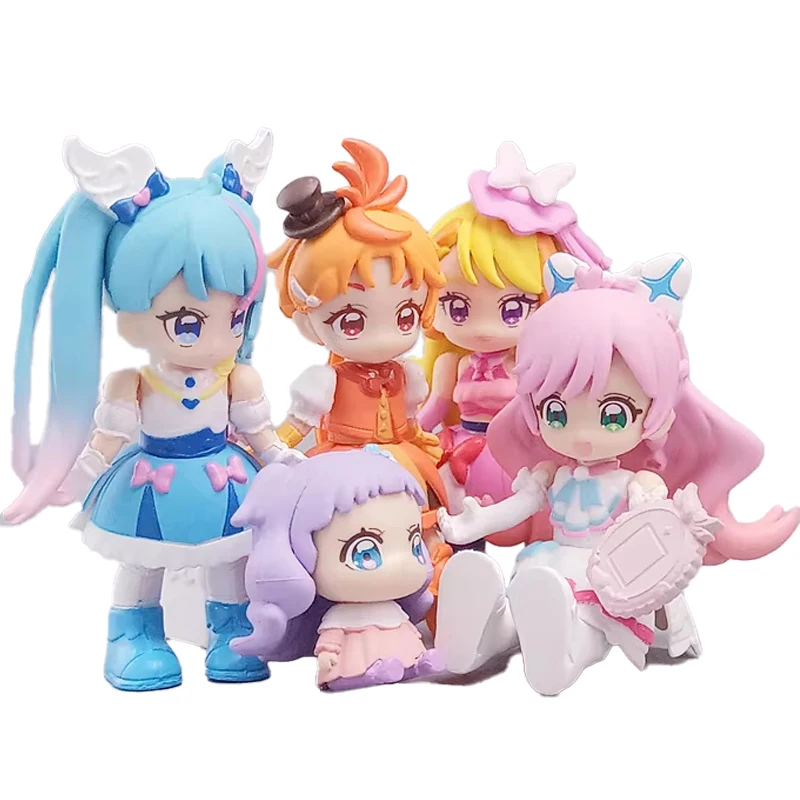 Bandai Star Twinkle Precures Hanging Sky Sora Harewataru Star Cure Butterfly Cure Soleil Capsule Toys Figure