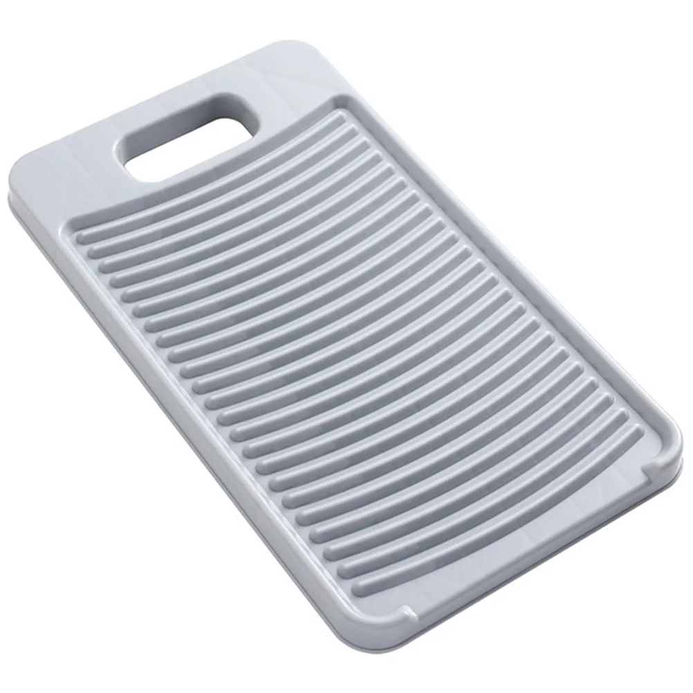 

Washboard Anti-slip Hangable Laundry and Artifact (grey) Washing for Travel Pp Portable Miss Clothing Drying Rack