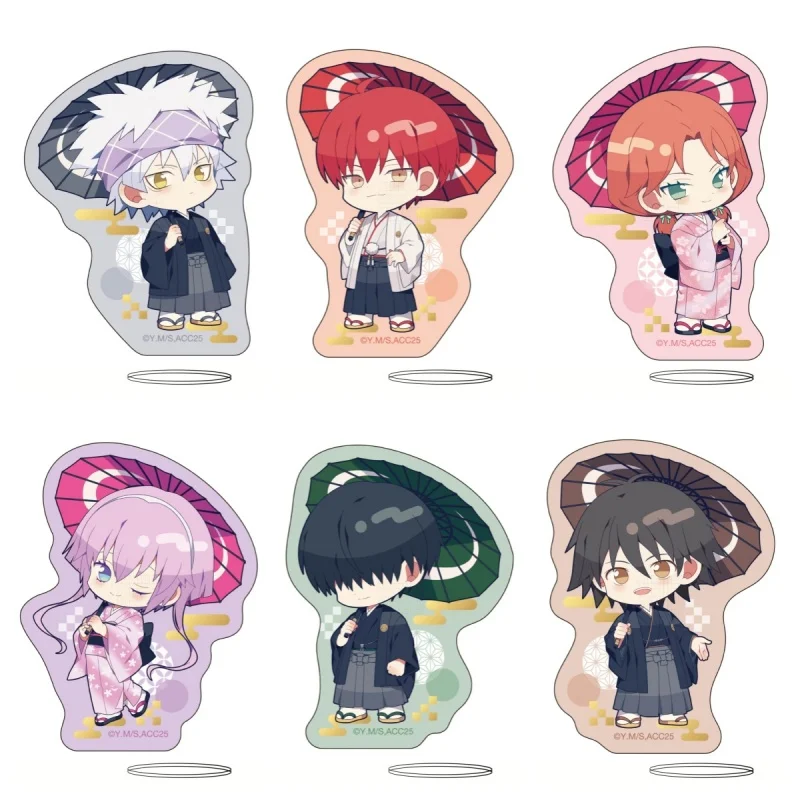 Assassination Classroom 10cm Koro-sensei Tadaomi Karasuma Irina Jelavić Nagisa Shiota Acrylic Stand Keychains Desk Decor