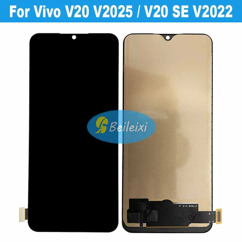 For Vivo V20 V2024 V2025 LCD Display Touch Screen Digitizer Assembly For Vivo V20 SE V2022 V2023