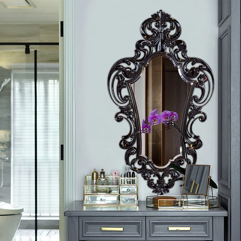 Decorative high-definition cosmetic mirror desktop mirror corridor wall-mounted mirror