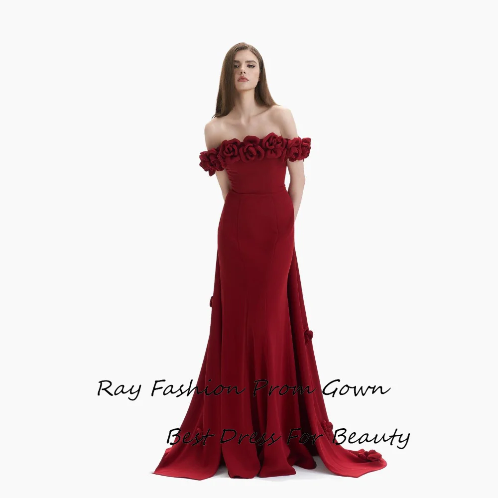 

Ray Evening Dress Sexy فستان حفلة موسيقية Elegant Off The Shoulder Formal Occasion Cocktail Prom Gown For Mature Women 2024