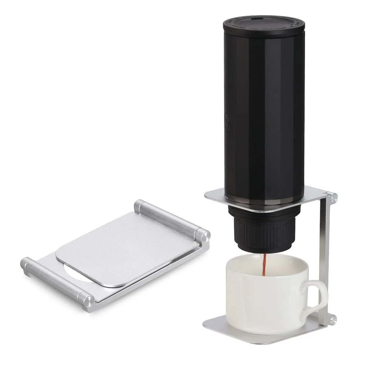 Foldable Coffee Aluminum Alloy Back Pillow for Couples Foam Wireless Electric Portable Espresso Drip Holder Support Backrest