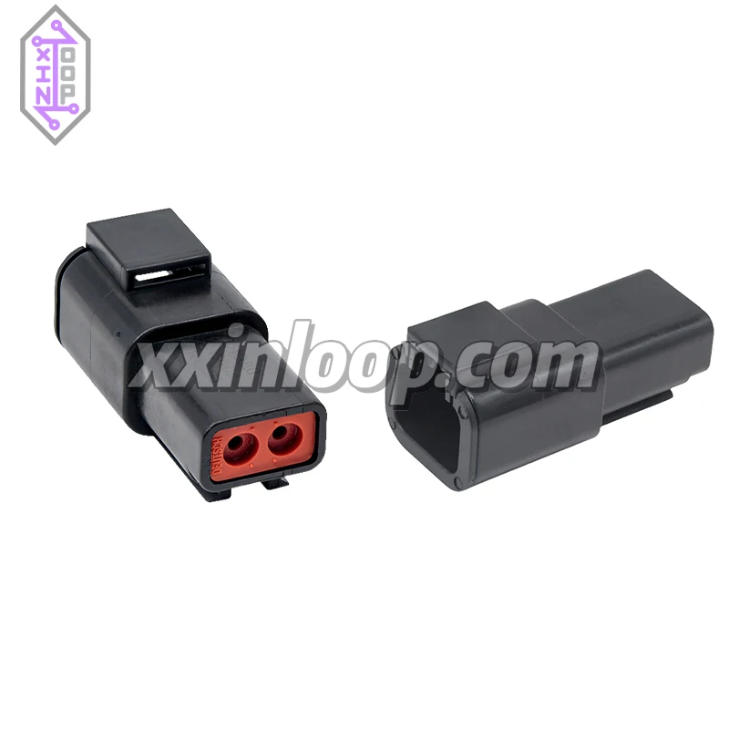 

DTP04-2P-E004 2Pin male connector housing sealed 6.71mm pitch wire-to-wire shell without terminals