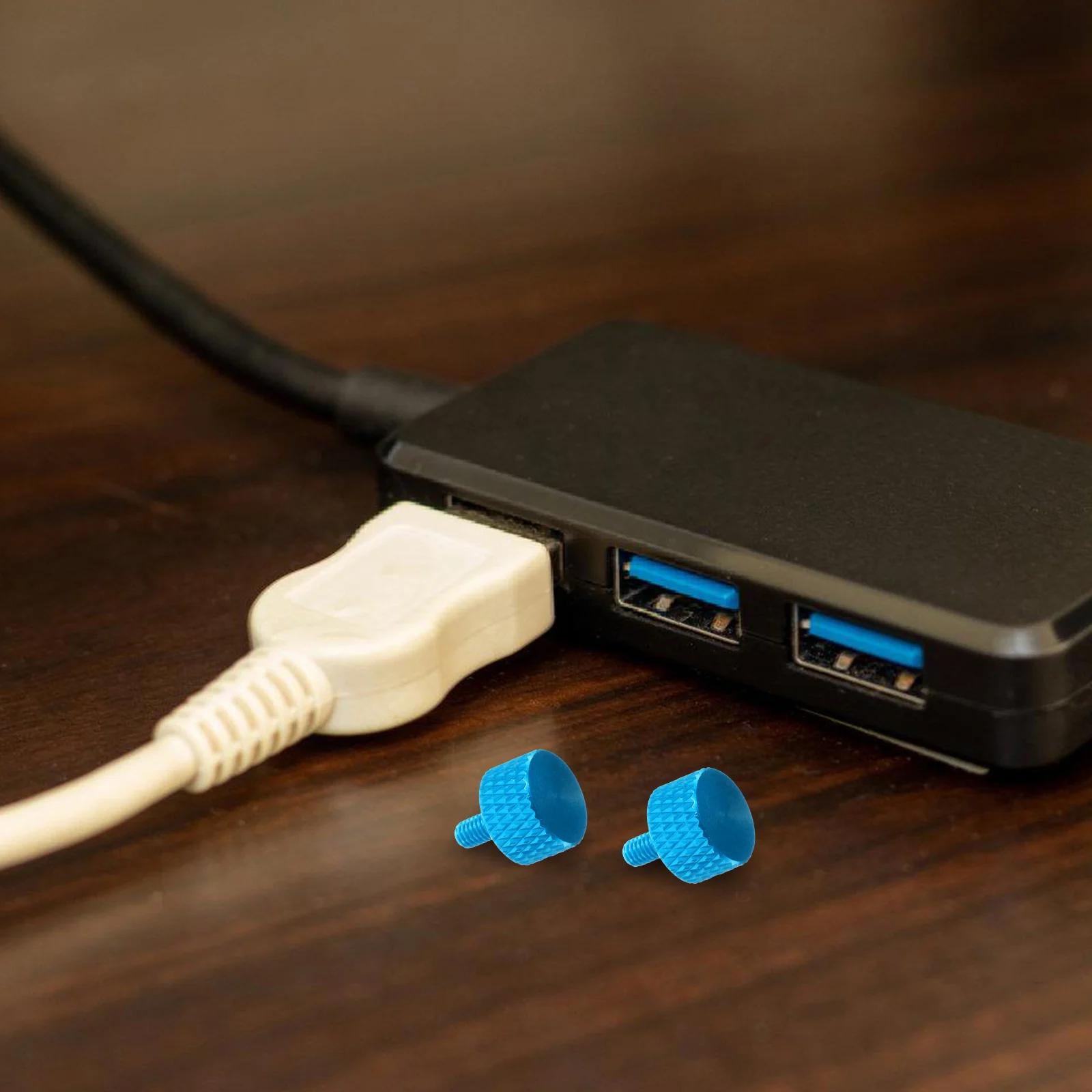 

30pcs Computer Adjustment Screws M3*8 Knurled Thumb Screws Aluminum Alloy For Pc Case Motherboard Mounting Fastener Hardware