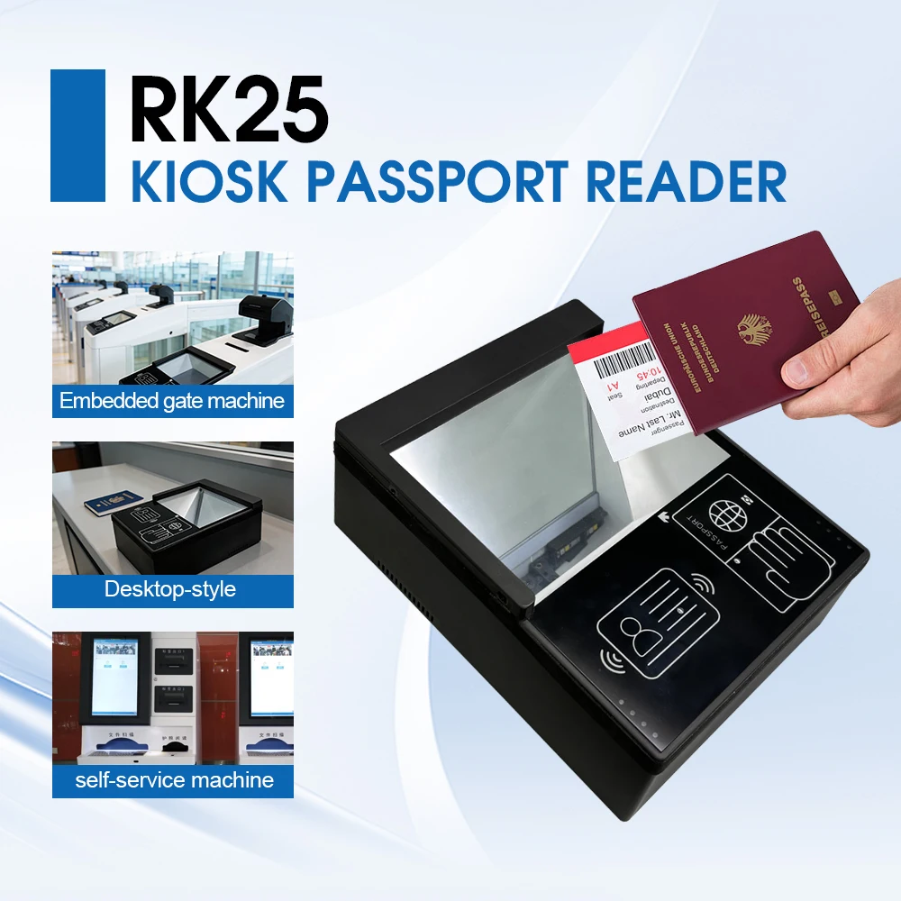 RAKINDA Airport Hotel Customs Duty-free Retail Store High-speed Embedded Barcode Scanner USB Interface In Stock