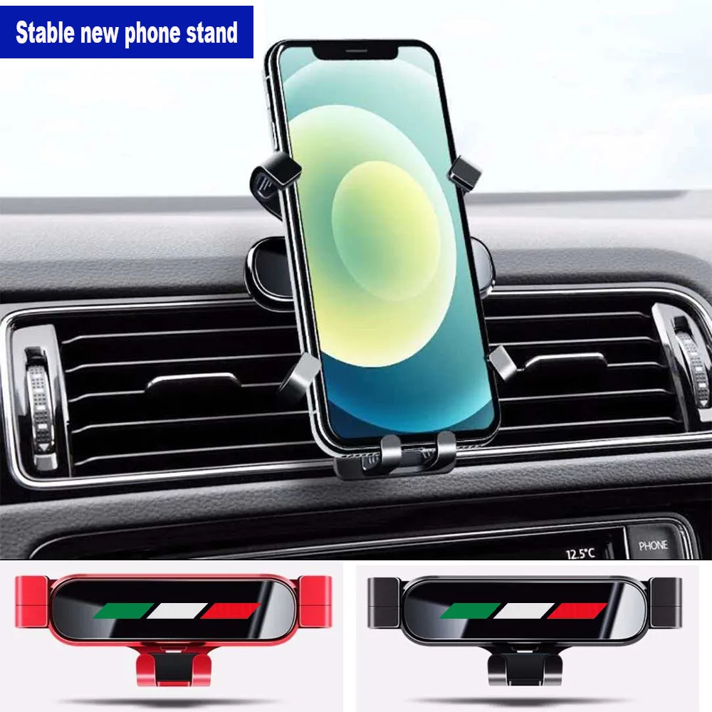 Auto-Handyhalterung Mobiltelefon-Ständer für Fiat Abarth 500 500X 500C 500E 500L Punto Bravo Tipo Panda DOLBO Stilo Ducato QUBO Palio