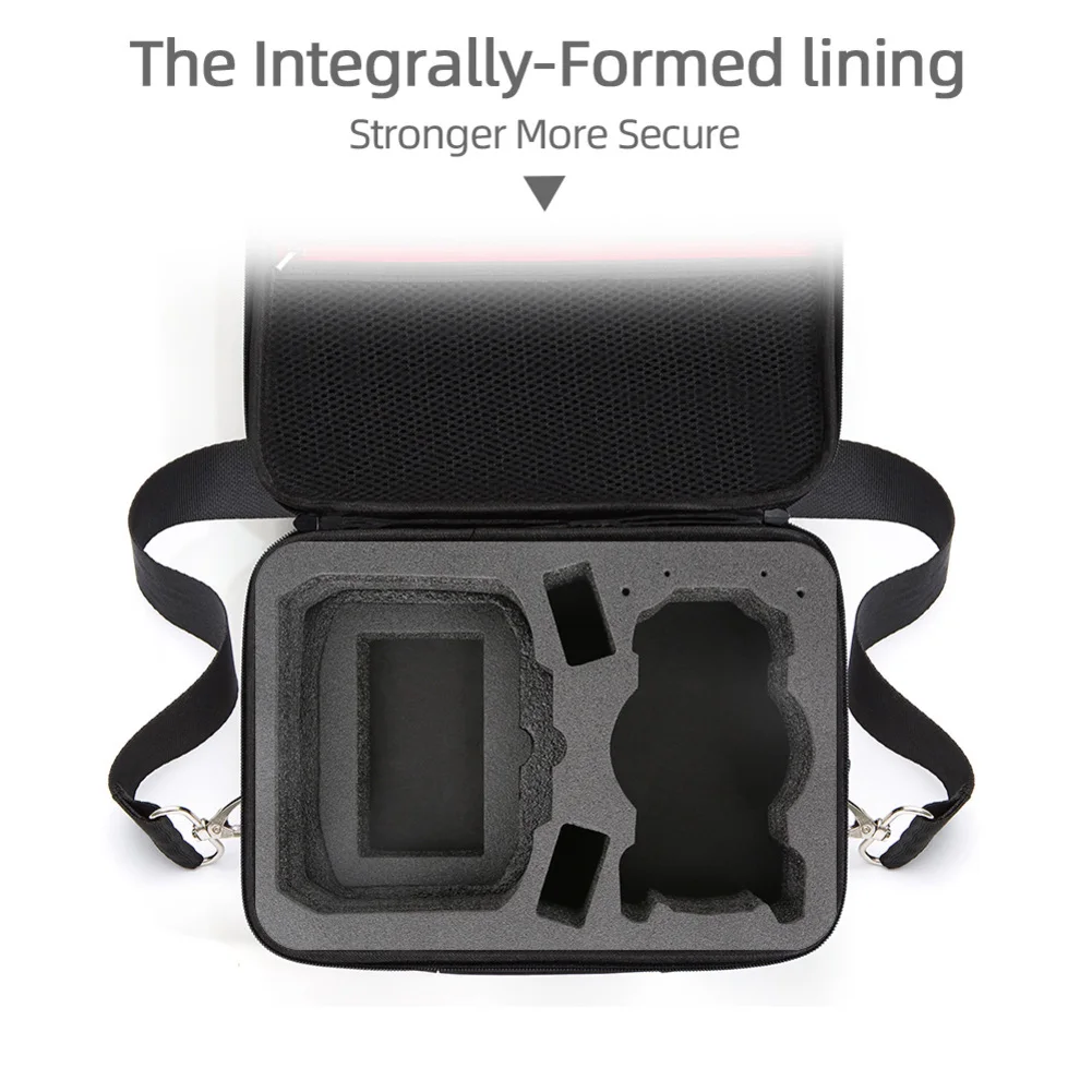 Adjustable Shoulder Strap Waterproof PU Leather Case for DJI Mini 5 Pro Providing Reliable Protection and Storage