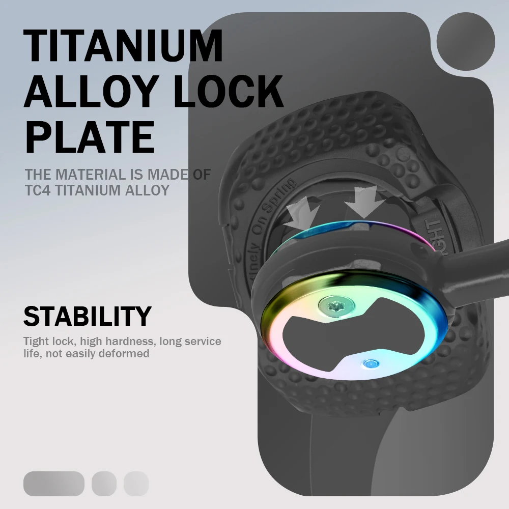 2PCS Titanium Pedal Plate Ti Bow Tie Fit Cycling Pro Mtb Bike Bicycle Pedal Plate Cleats Wahoo SpeedPlay Comp Zero Aero NanoPCS - view 6