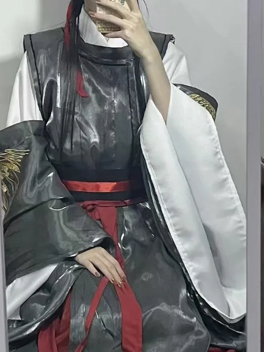 

Novel:Embrace You Till The End Of The Game Cosplay Costume Set Bai Liu Hunting Clothes Daimon Evil God Cos Sacrificial Bailiu