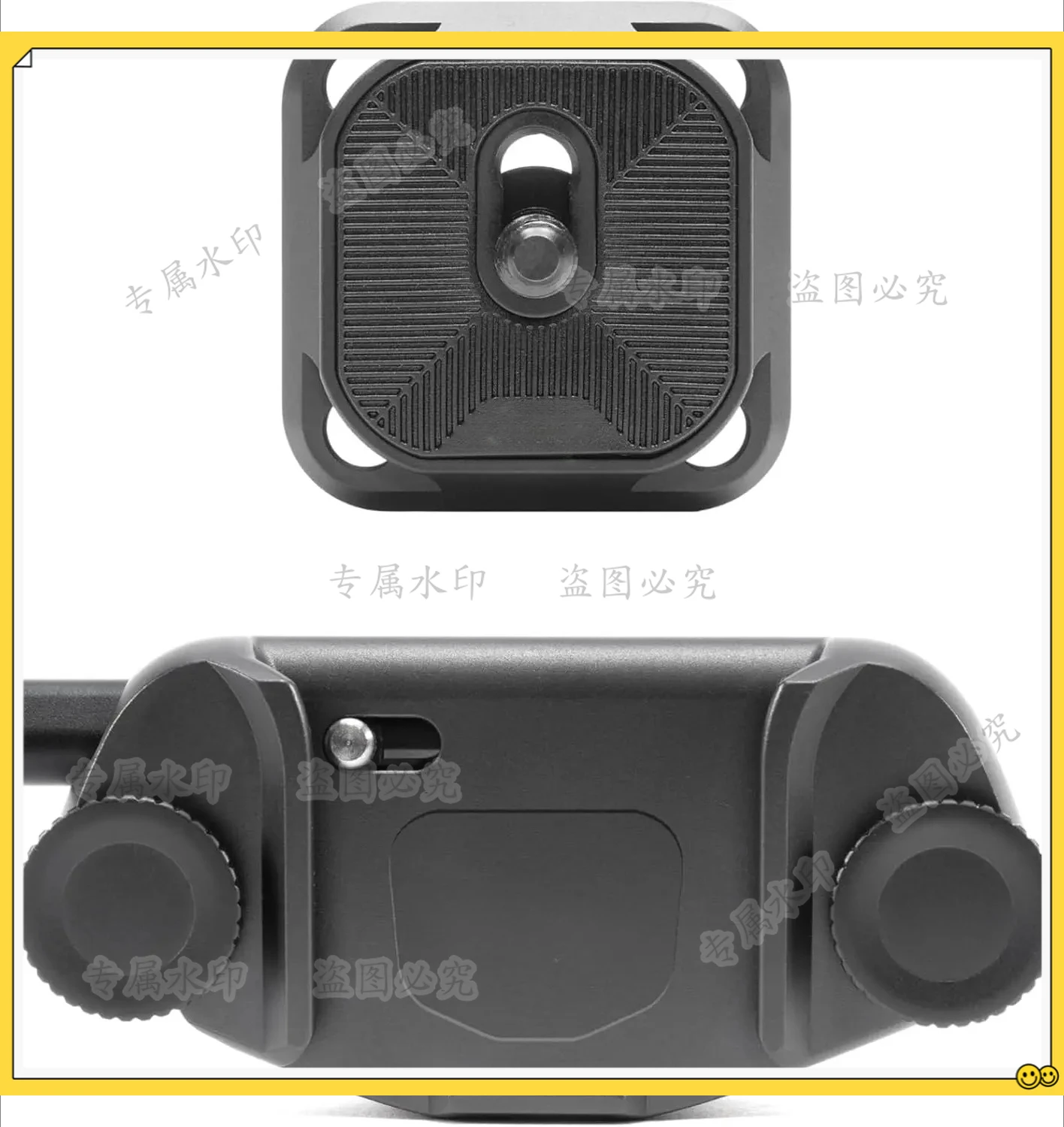 

Camera Backpack Strap Clip Quick Release Kit for Backpack Straps V2, QR Plate Camera Tripod Mount Adapter Capture Camera Clip