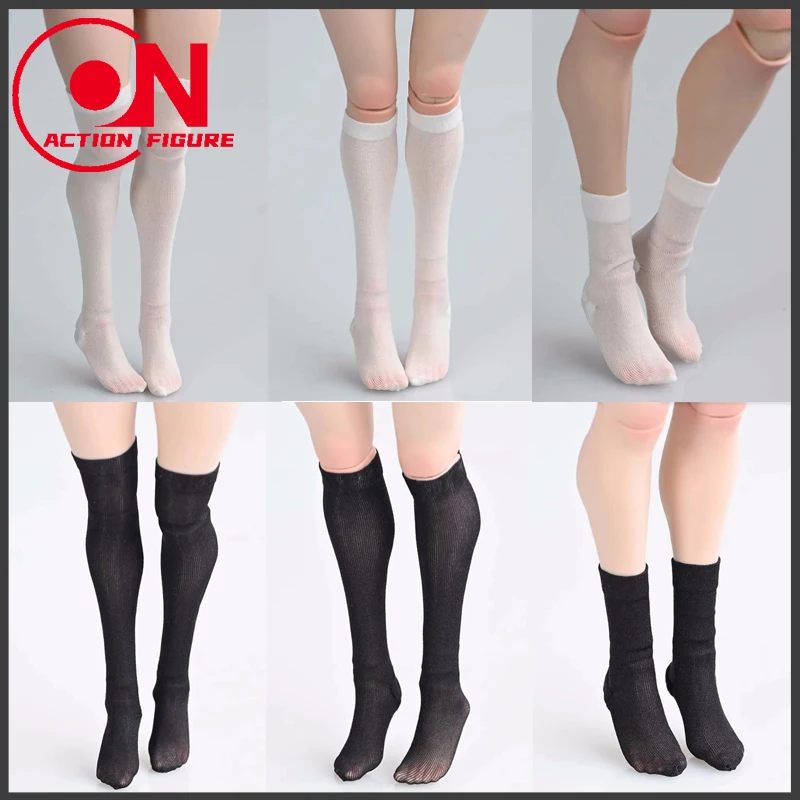 1/6 หญิงกึ่งโปร่งใสถุงน่องสั้นถุงเท้ายาวถุงน่องเสื้อผ้ารุ่น 12 ''ทหารหญิง Action Figure Body