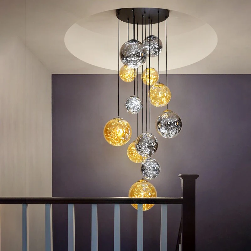 

Modern home decoration: Circular LED light sources, lamps. Suitable for ceiling lamps in living rooms, staircase lamps, hanging