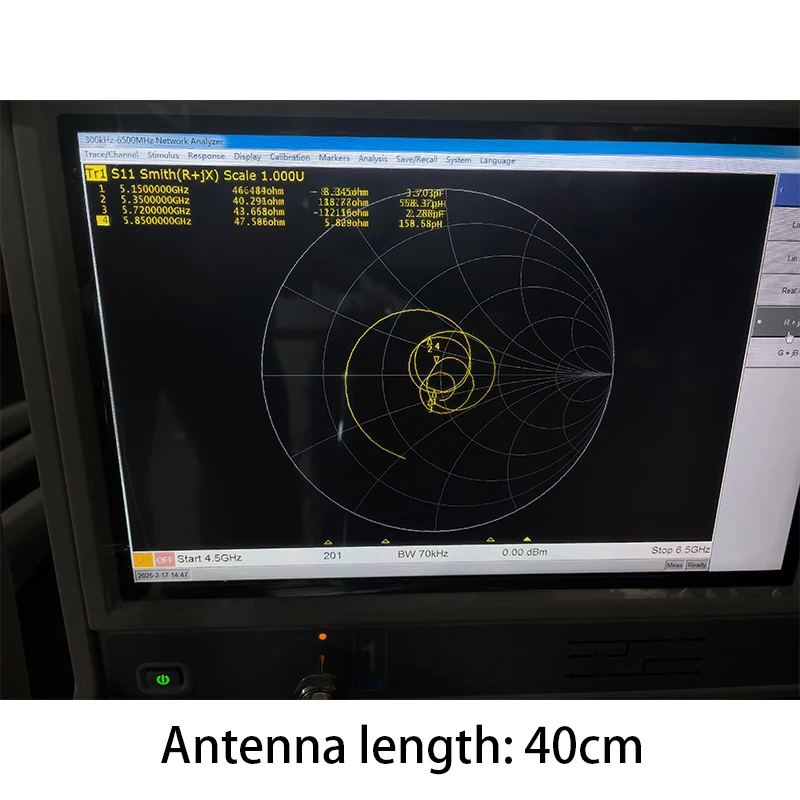 5,8-GHz-Antenne Drahtlose Kommunikation OMNI Glasfaser Wasserdicht N-Stecker 5150-5350MHz 5720-5850MHz Fernbildübertragung – Detail 6