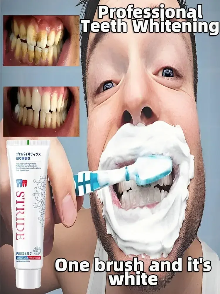 Blanqueamiento de dientes, eliminación de mal aliento, prevención de Periodontitis, eliminación de olores bucales, manchas de dientes amarillas, aliento fresco, nuevo, 2024