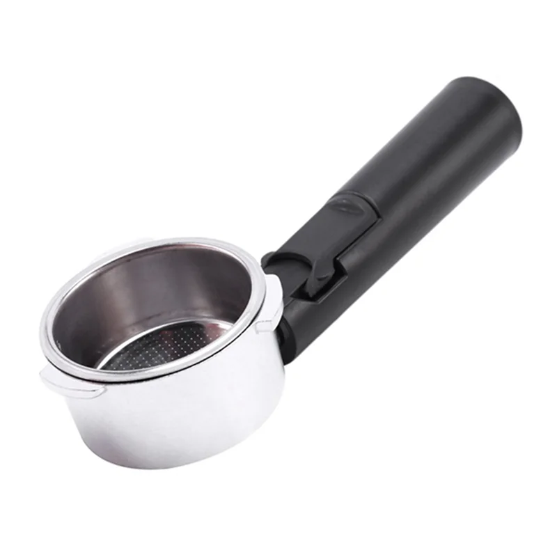 ABBK-2 個 51 ミリメートル底なしフィルターコーヒーマシンアクセサリー国内コーヒーマシンアクセサリーブラケットハンドル中空ハンドル