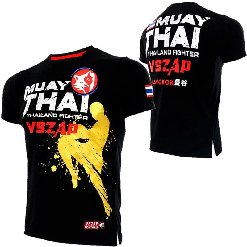 Muay Thai T Shirt Running Fitness Sports T-shirt For Men Outdoor Boxing Wrestling Tracksuits Summer Women\'s Clothing Sweatshirt