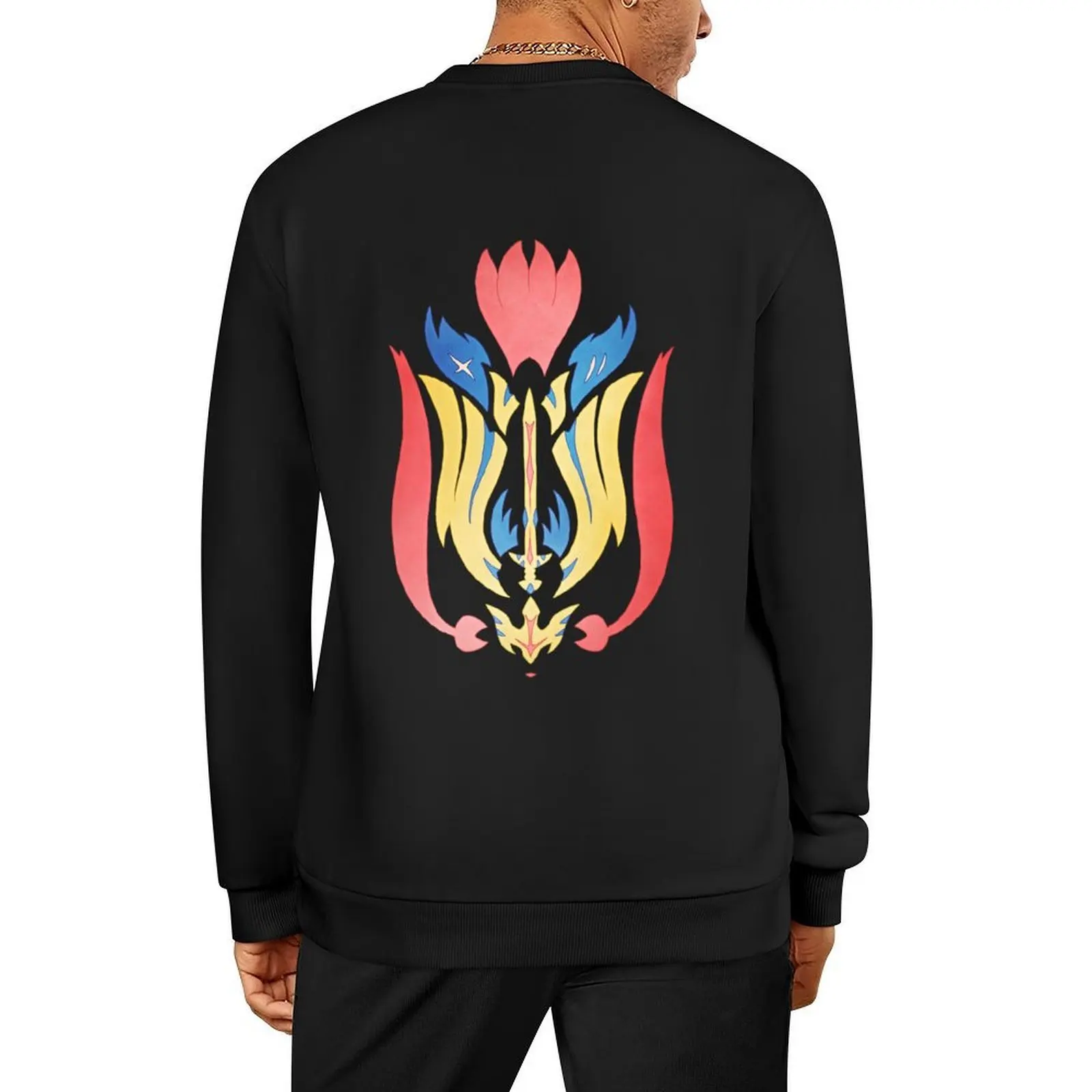 

Zacian insignia Pullover tracksuits mens clothes autumn men's sweat-shirt set sweatshirts men