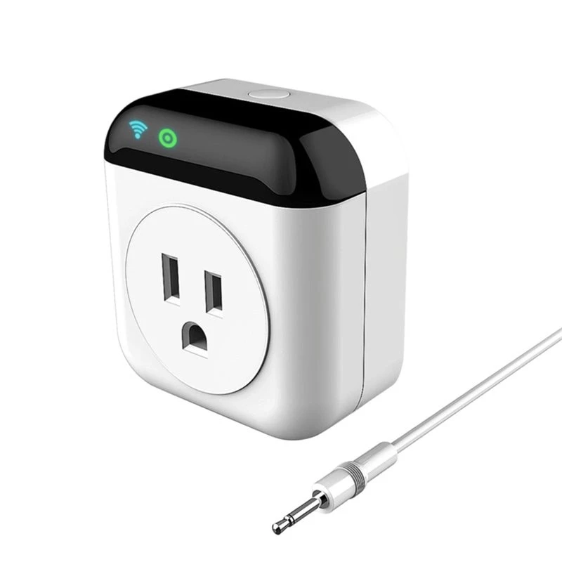 ABFN-Temperature Controller Smart Plug Programmable Thermostat Wifi Heating/Cooling Mode Support APP/Voice Control US PLUG