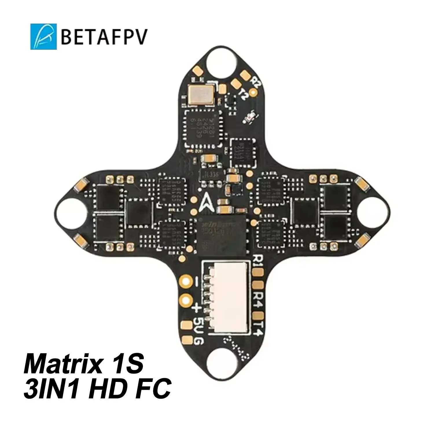 

BETAFPV Matrix 1S Бесщеточный контроллер полета FC G4 3IN1 HD AIO 12A ESC ELRS 2.4G Приемник для Meteor75 Pro O4 Meteor65 Pro O4
