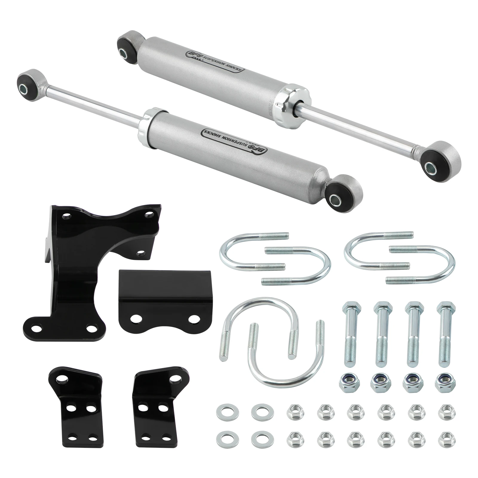 Dual Steering Stabilizer Shocks fit for Jeep Wrangler JK 2 Door 2007-2018